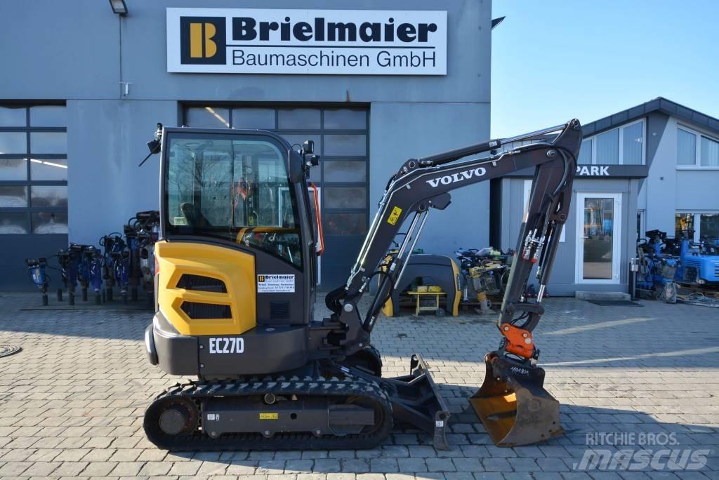 Volvo EC 27 D Mini kotrók < 7t