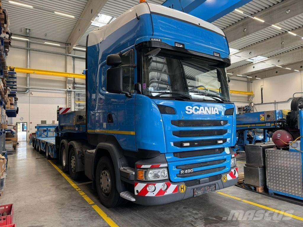 Scania R 490 LA Nyergesvontatók