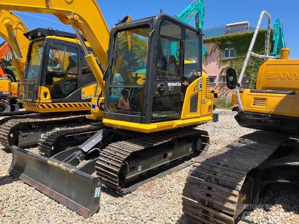 Komatsu PC 70 Lánctalpas kotrók