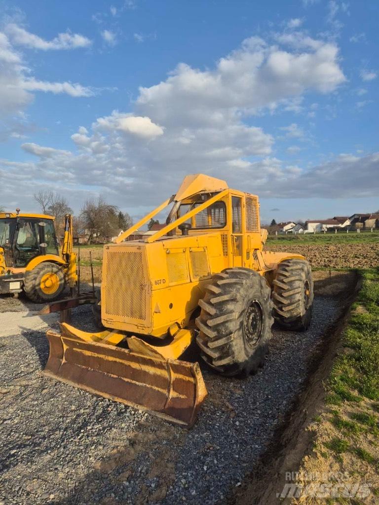 John Deere 667d Erdészeti traktorok