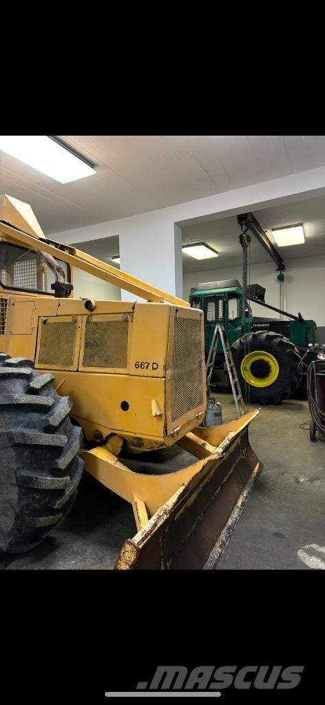 Timberjack 450B Erdészeti traktorok