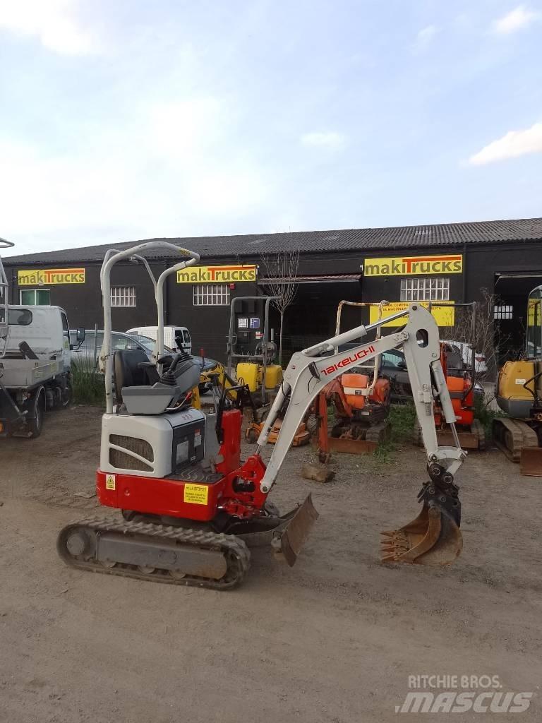Takeuchi TB210R Mini kotrók < 7t