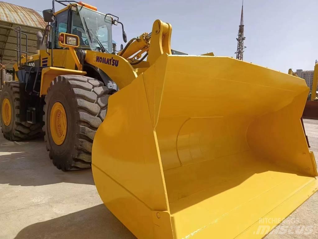 Komatsu WA 500-6 Gumikerekes homlokrakodók