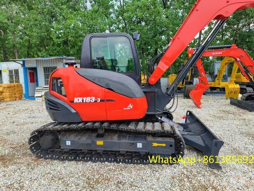 Kubota KX 183-3 Mini kotrók < 7t