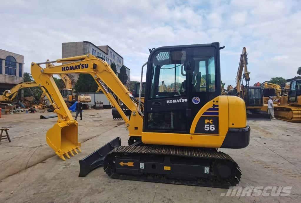 Komatsu pc56 Mini kotrók < 7t