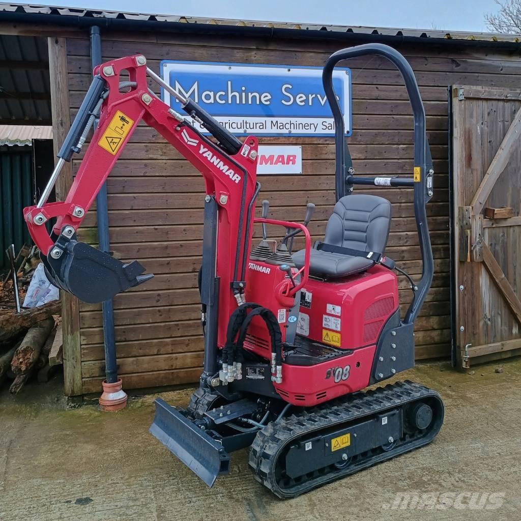 Yanmar SV 08 Mini kotrók < 7t