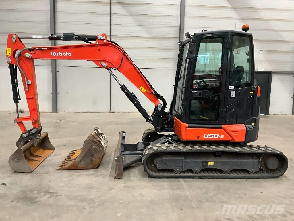 Kubota U 50-5 Mini kotrók < 7t