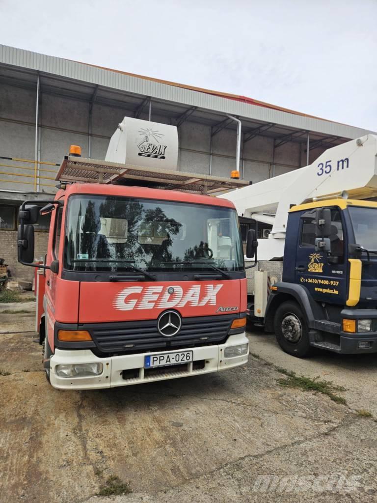 Bison TKA26 Teherautóra szerelt emelők és állványok