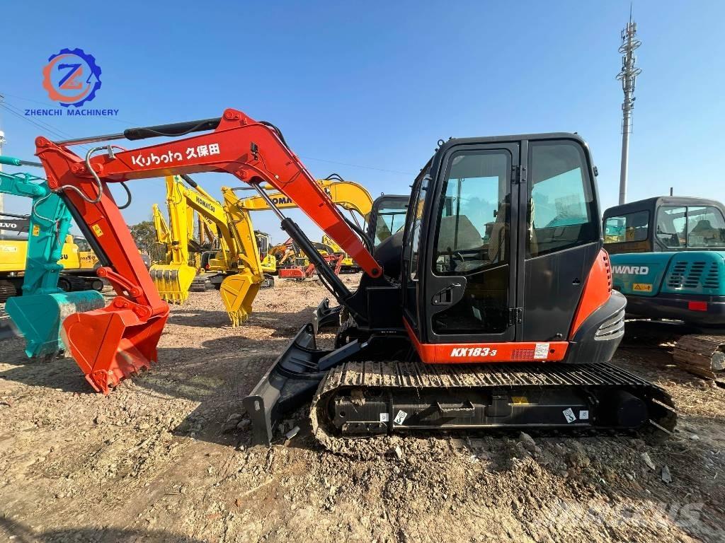 Kubota KX 183-3 Mini kotrók < 7t