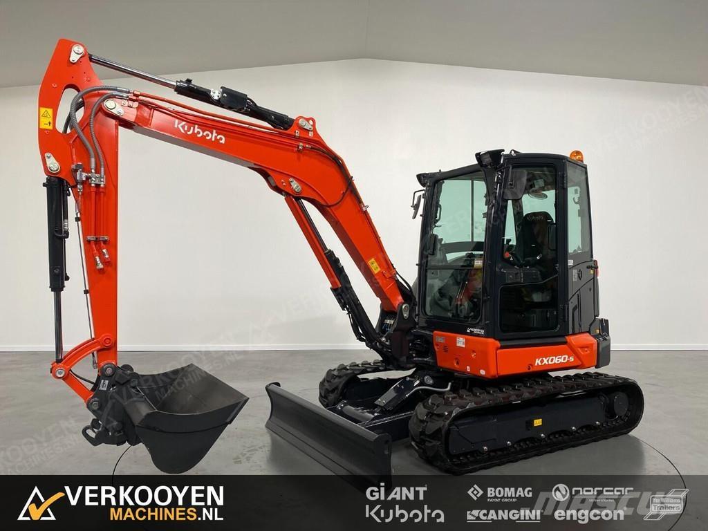 Kubota KX060-5 Mini kotrók < 7t