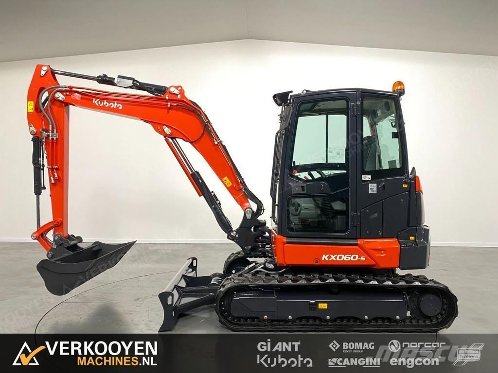 Kubota KX060-5 Mini kotrók < 7t