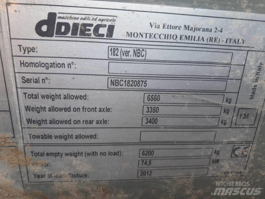 Dieci 26.6 Teleszkópos mezőgazdasági rakodók