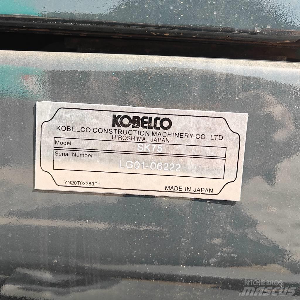 Kobelco 75D Lánctalpas kotrók