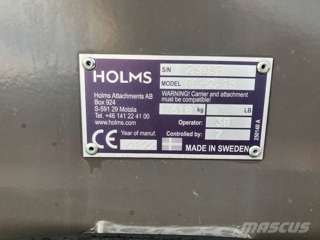 Holms PL215 Úttakarító gépek