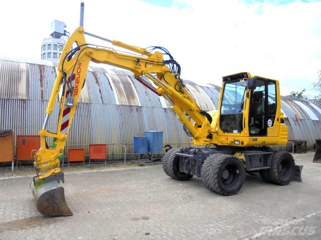 Takeuchi TB 295 W-2 Gumikerekes kotrók