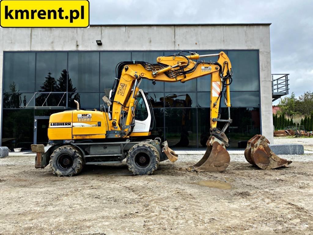 Liebherr 314 Gumikerekes kotrók
