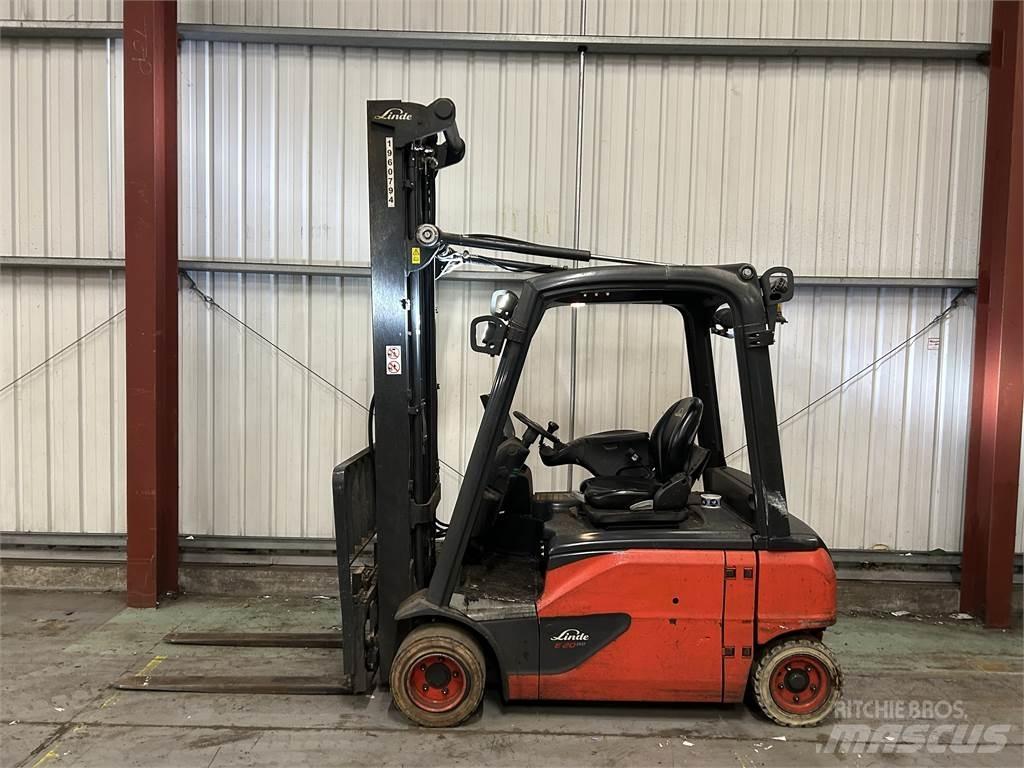 Linde E20PL-02 Elektromos targoncák