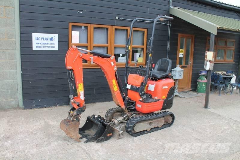 Kubota K 008-3 Mini kotrók < 7t