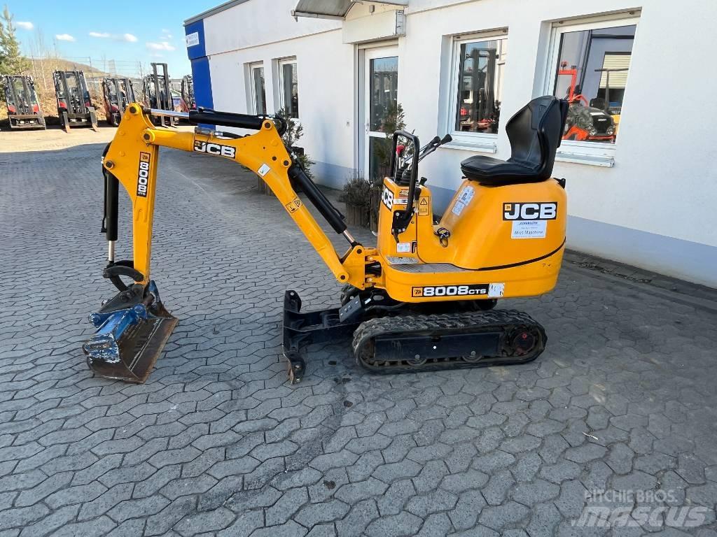JCB 8008 Mini kotrók < 7t