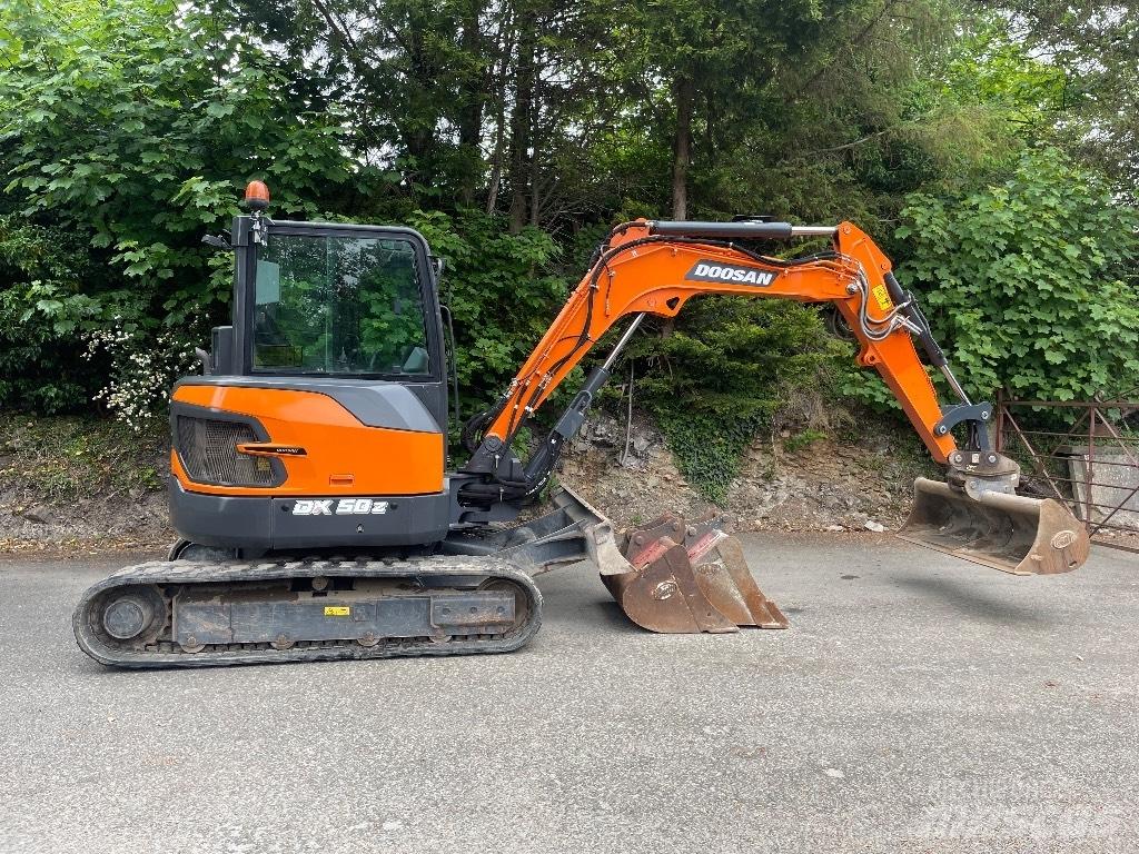 Doosan DX 50 Z Mini kotrók < 7t