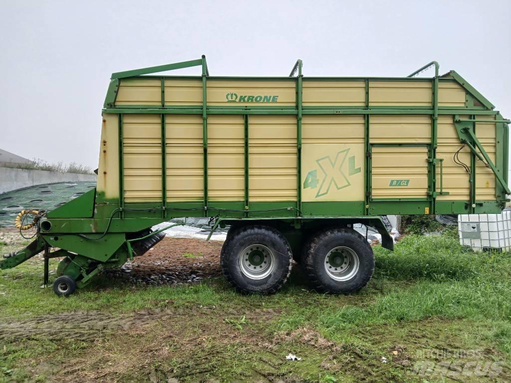 Krone 4 XL GL Önrakodó pótkocsik