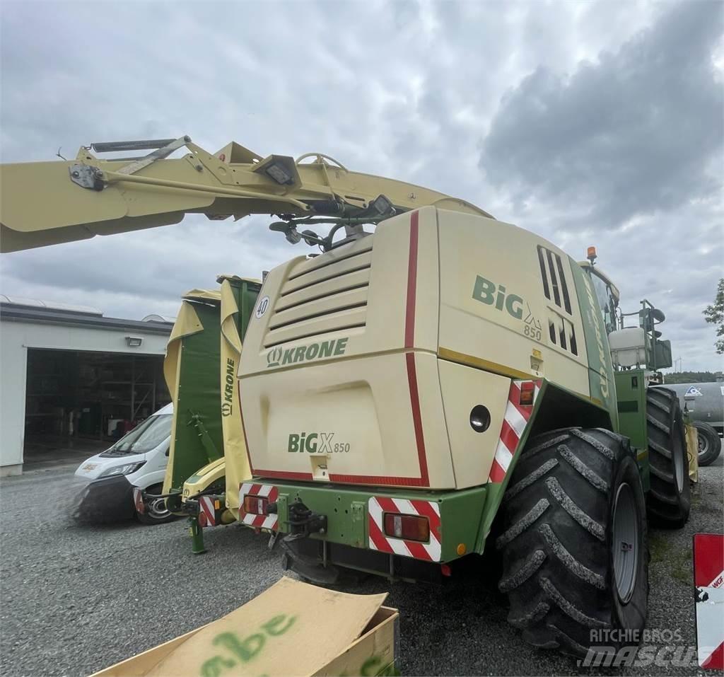 Krone BIG X850 Önjáró szecskázók