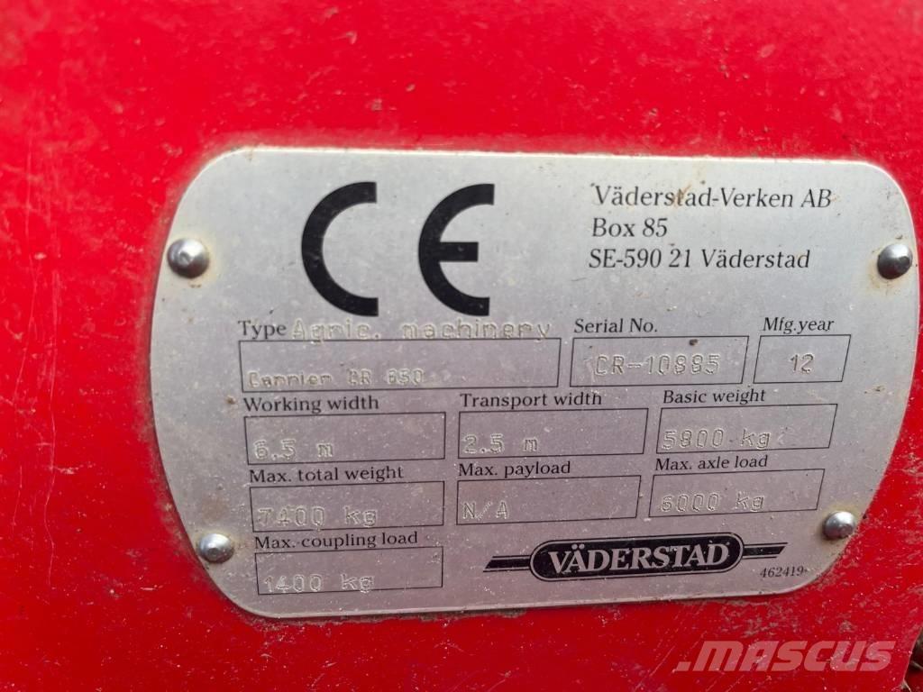 Väderstad Carrier650 Tárcsás boronák