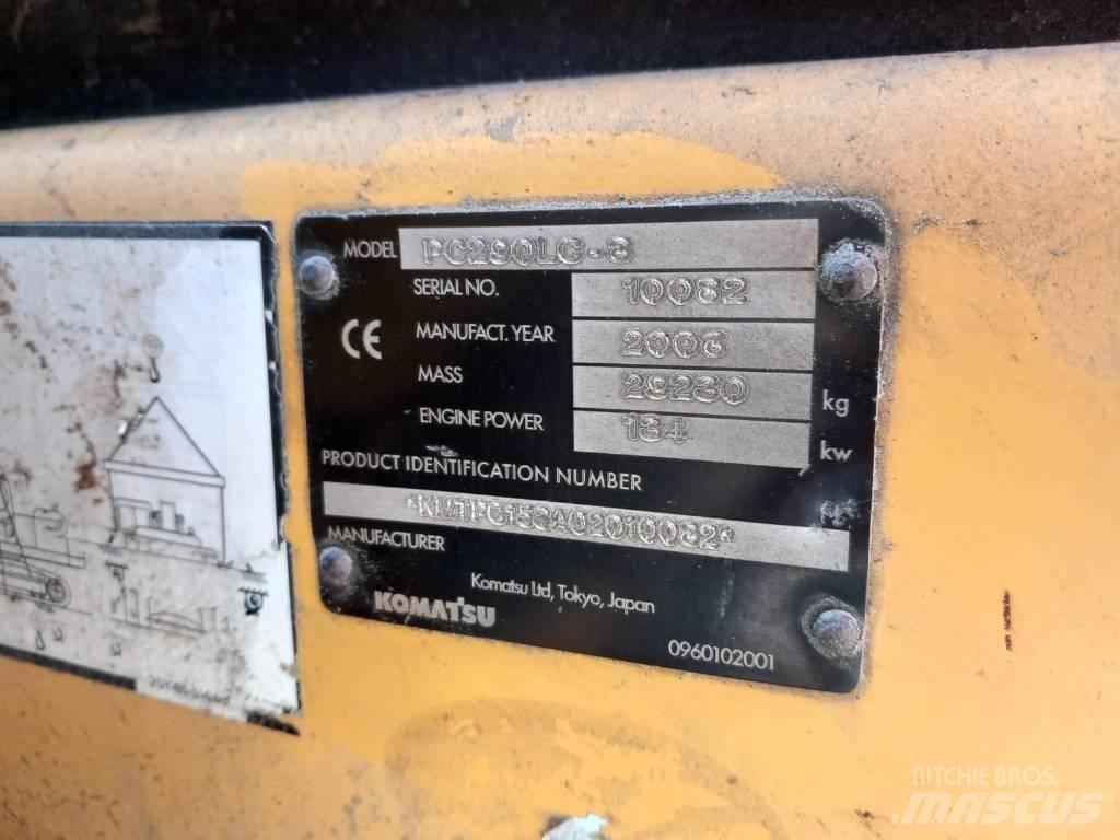 Komatsu PC 290 LC-3 Lánctalpas kotrók