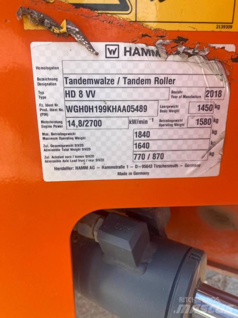 Hamm HD8VV Ikerdobos hengerek