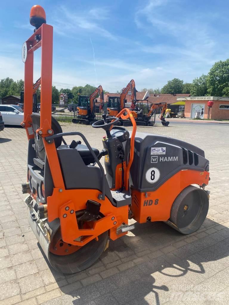 Hamm HD8VV Ikerdobos hengerek