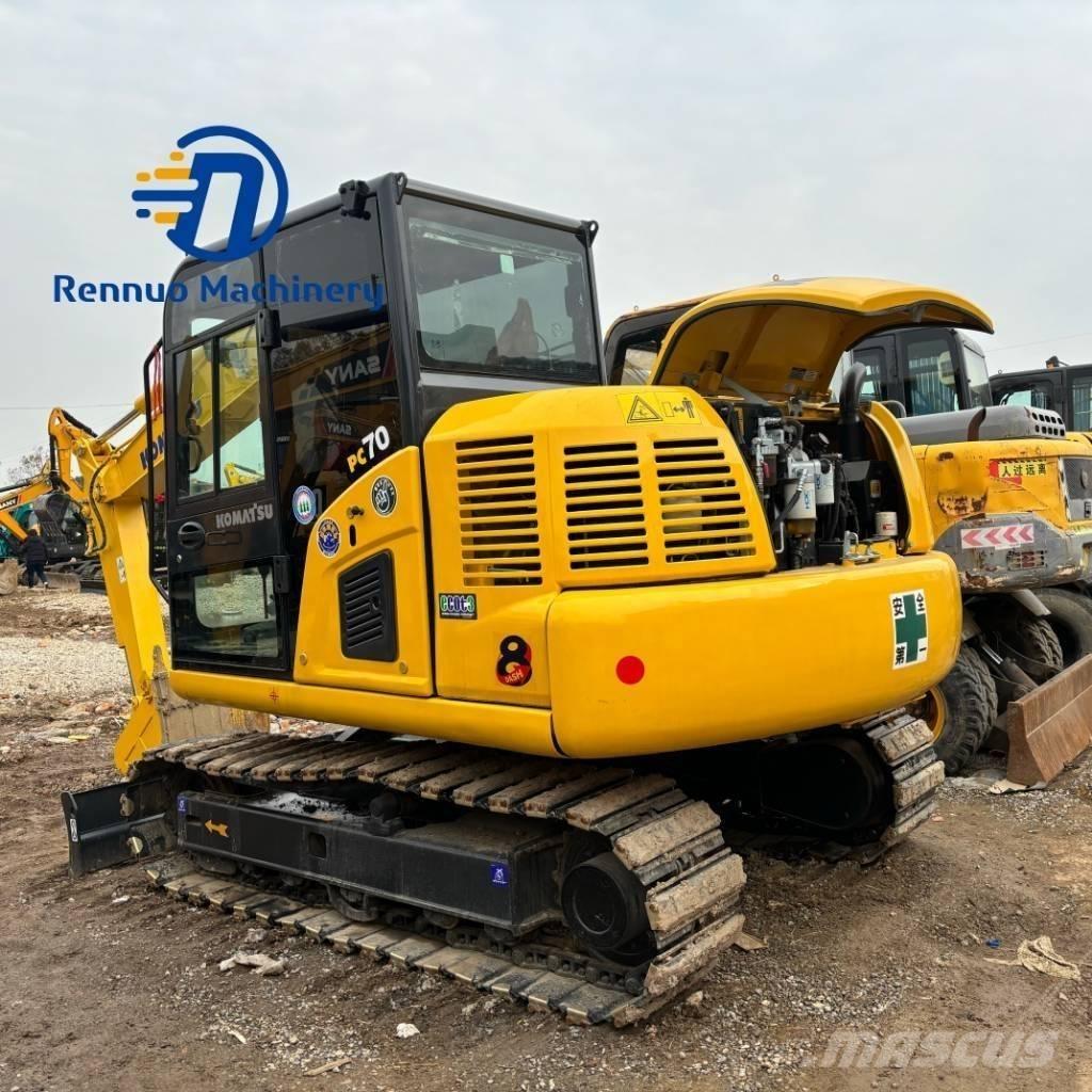 Komatsu PC 70-8 Mini kotrók < 7t