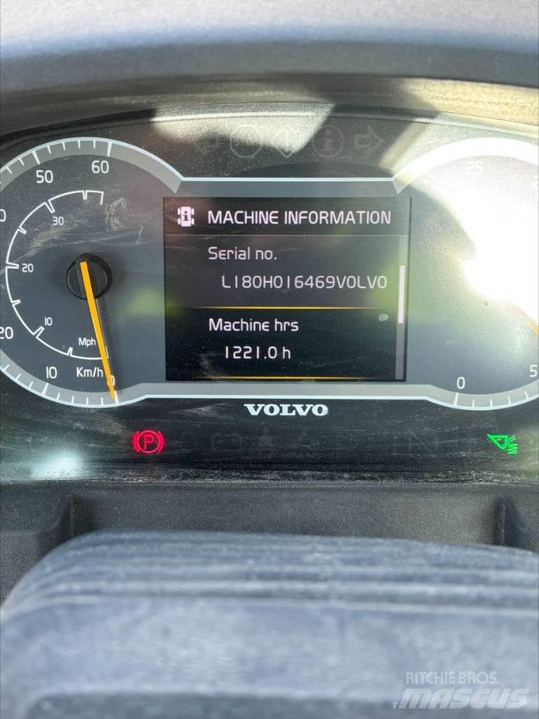 Volvo L180H Gumikerekes homlokrakodók