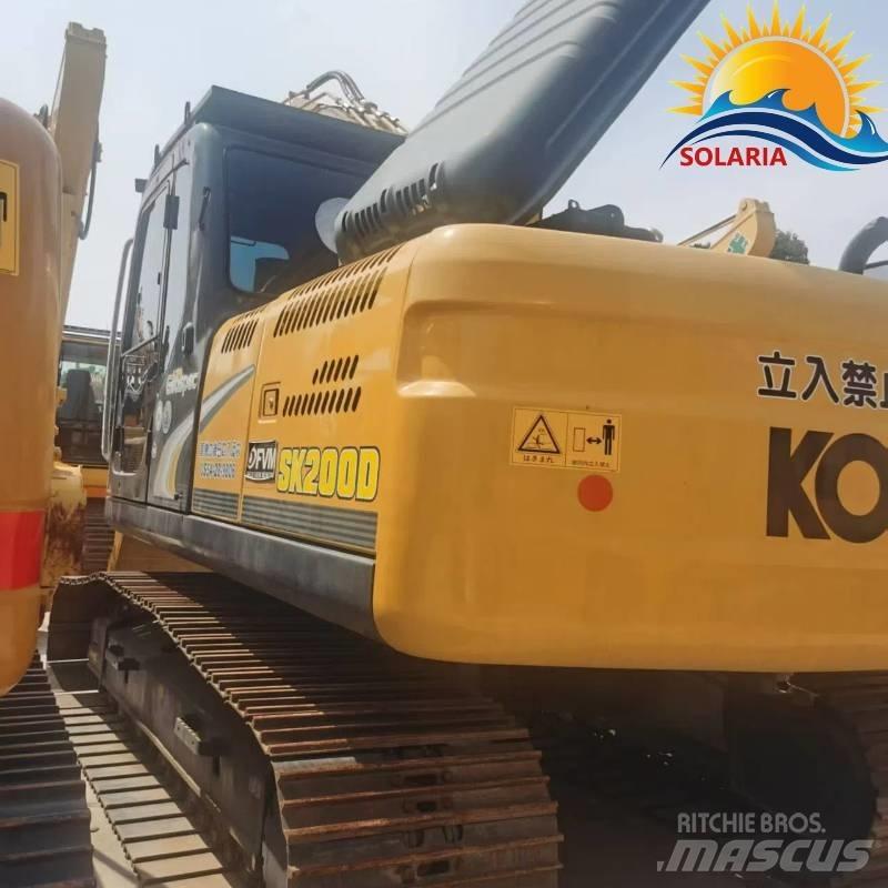 Kobelco SK 200 Lánctalpas kotrók