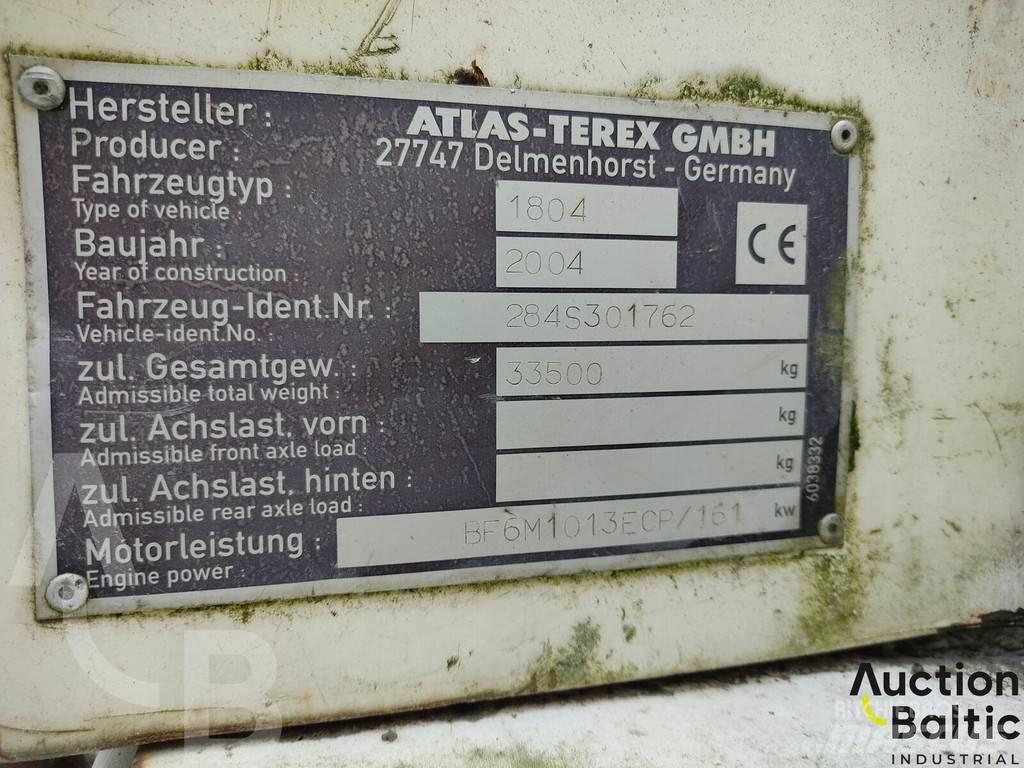 Atlas 1804 MI Hosszú gém kotrók