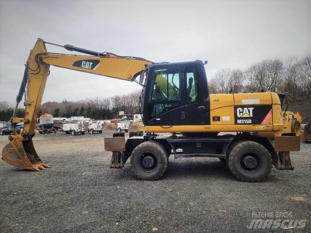 CAT M 315 D Gumikerekes kotrók