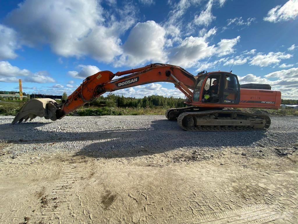 Doosan DX420LC Lánctalpas kotrók