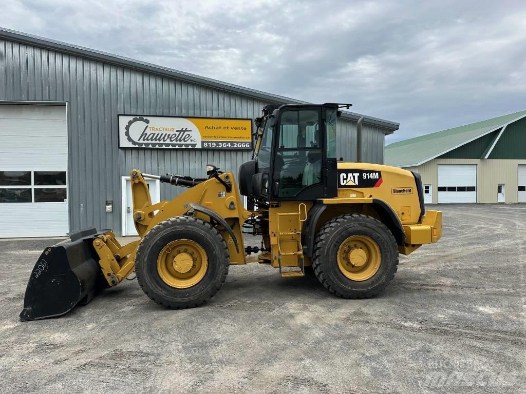 CAT 914 M Gumikerekes homlokrakodók
