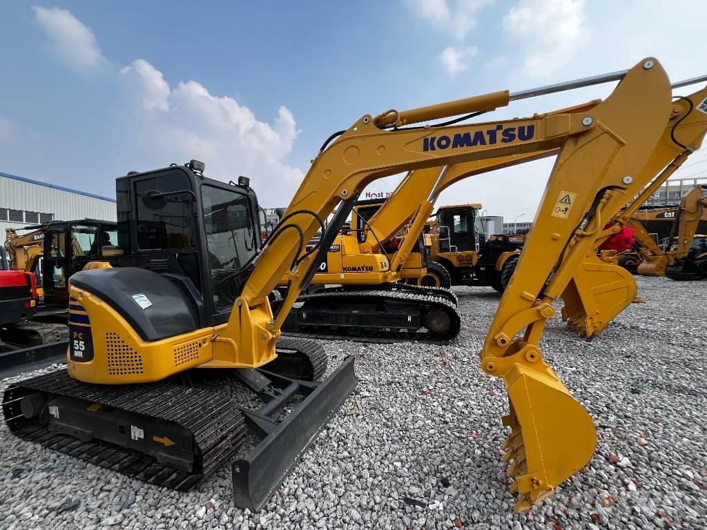Komatsu PC 55 MR Mini kotrók < 7t
