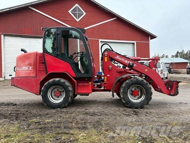 Schäffer 5370Z Gumikerekes homlokrakodók
