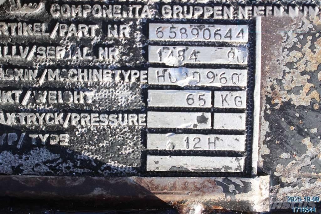 Huddig 960 Alváz és felfüggesztés