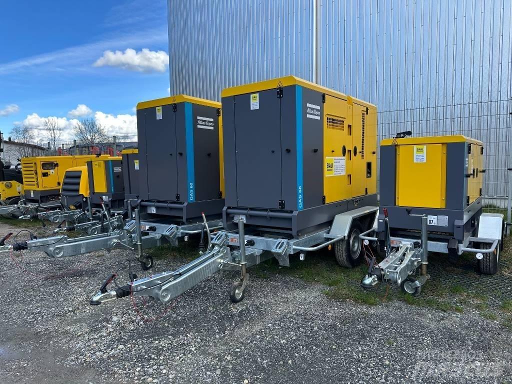 Atlas Copco QAS 60 Dízel áramfejlesztők