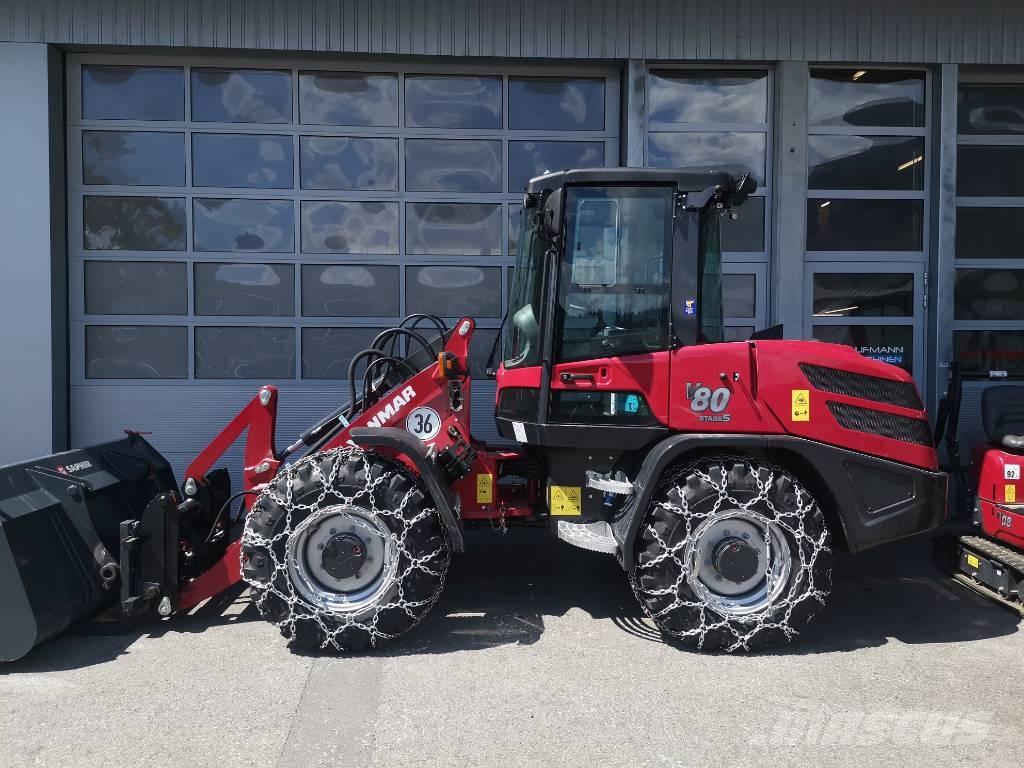 Yanmar V80 Gumikerekes homlokrakodók
