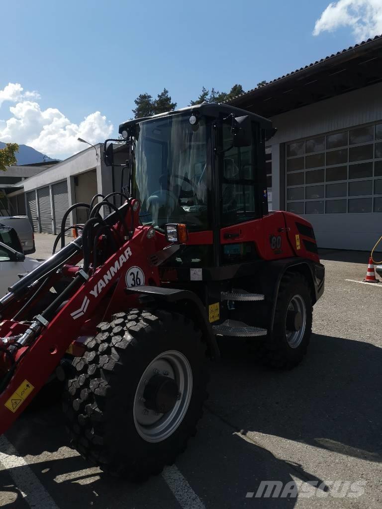 Yanmar V80 Gumikerekes homlokrakodók