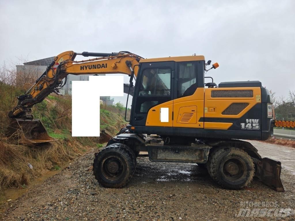 Hyundai HW 145 Gumikerekes kotrók