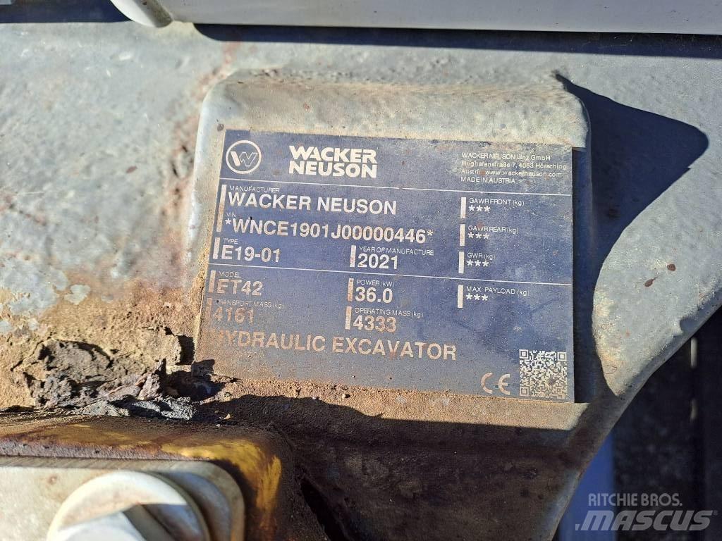 Wacker Neuson ET42 Lánctalpas kotrók