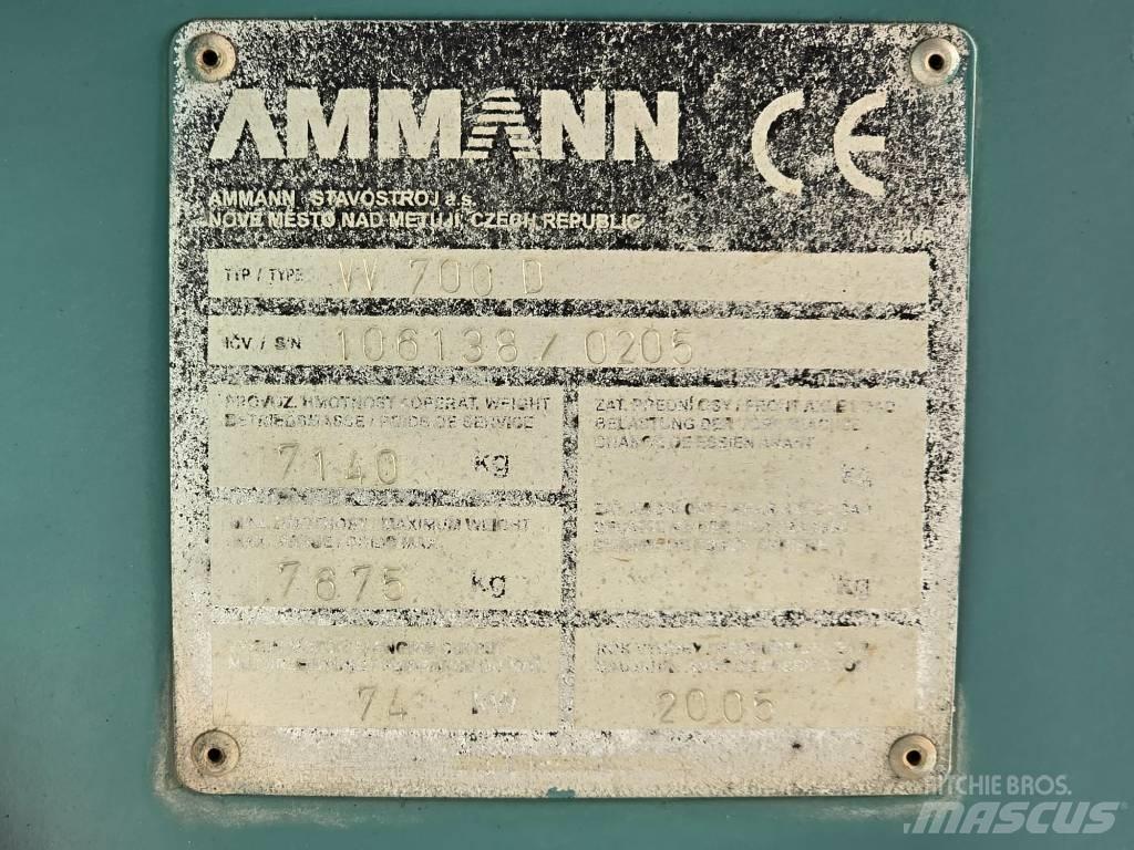 Ammann VV 700 D Kombinált hengerek