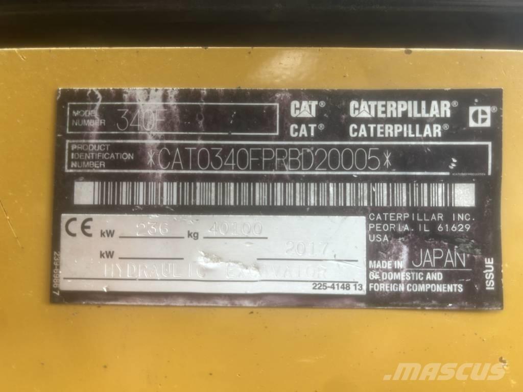 CAT 340 UHD Lánctalpas kotrók