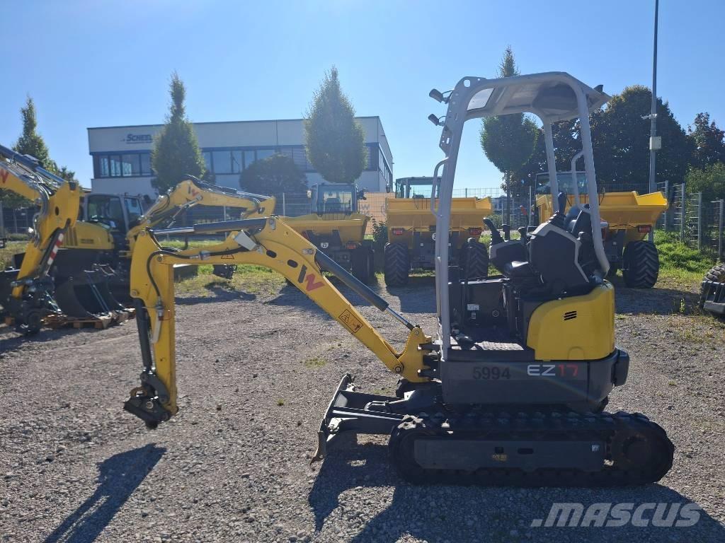 Wacker Neuson EZ17 Lánctalpas kotrók