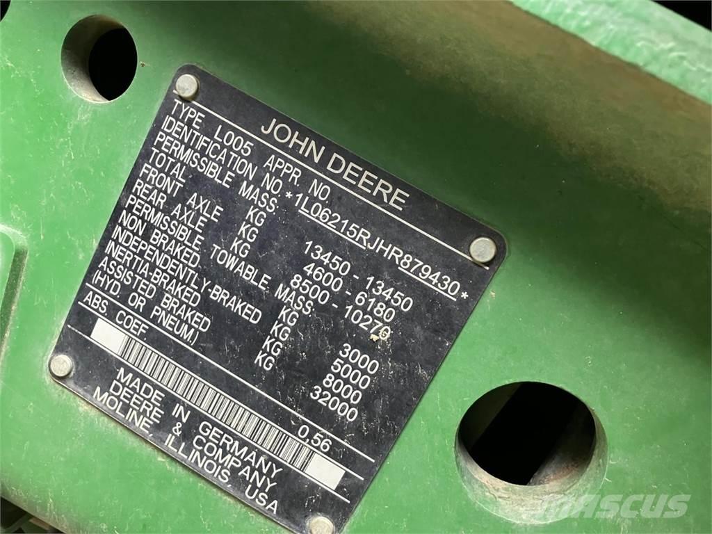 John Deere 6215R Traktorok