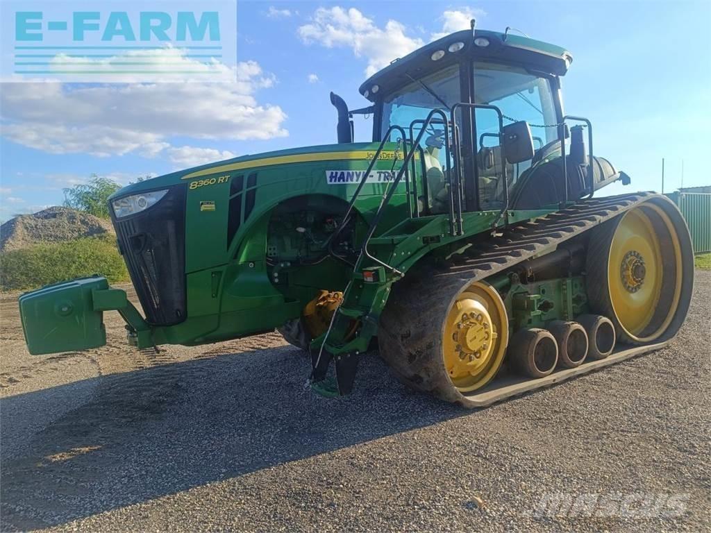 John Deere 8360RT Traktorok